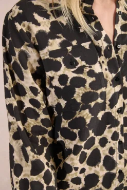 Camisa de manga comprida com estampado