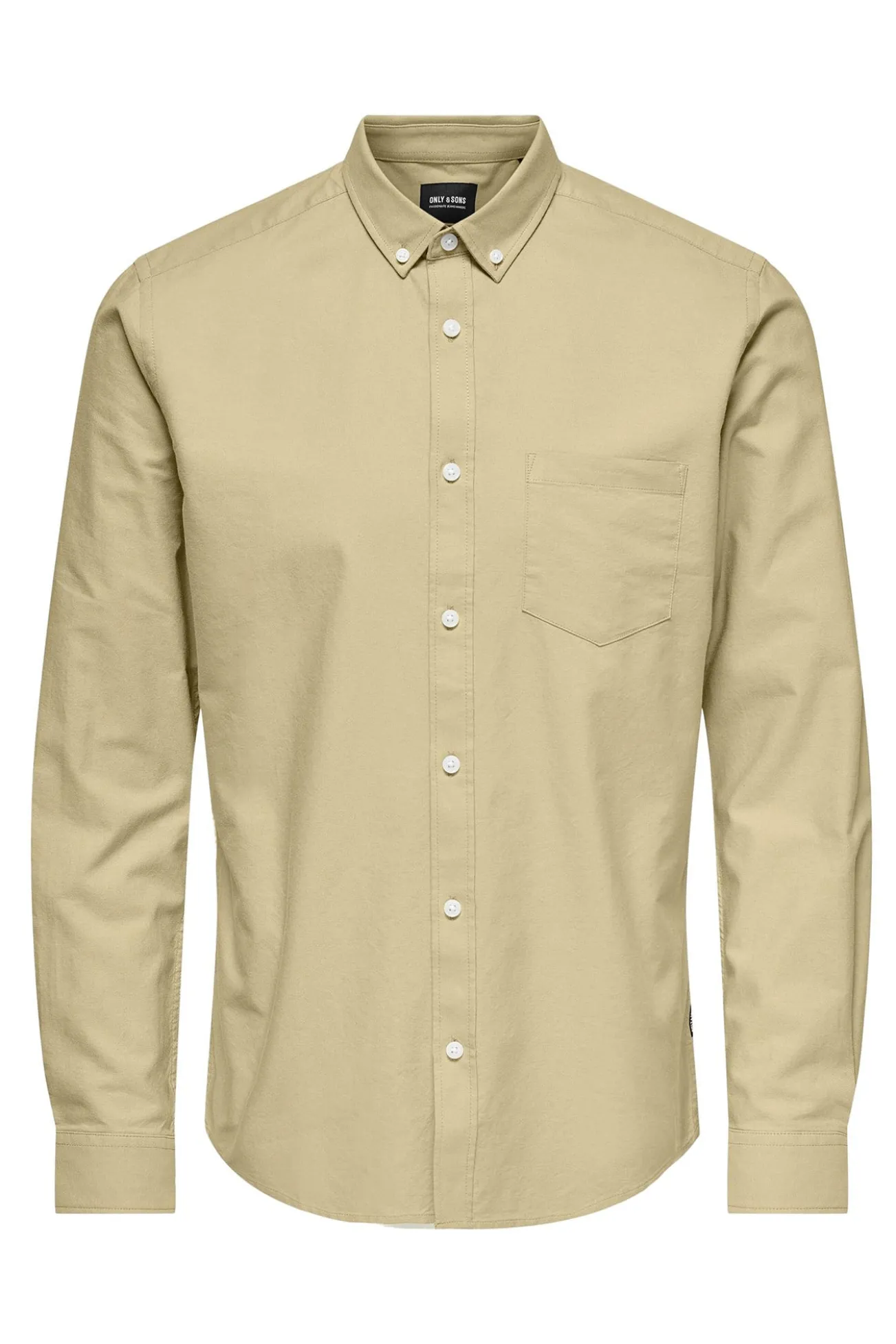Camisa de manga comprida Oxford