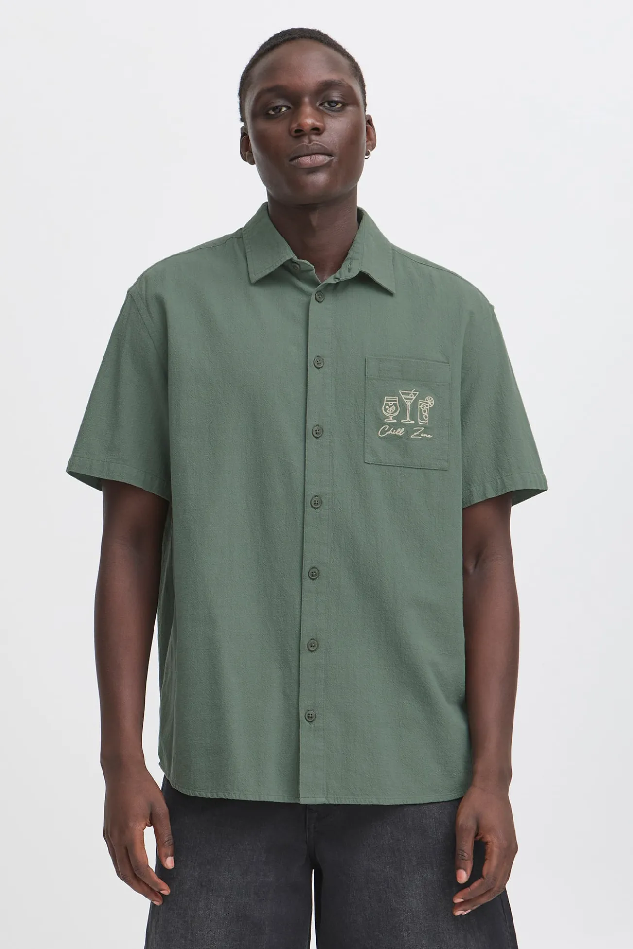 Camisa de manga curta Bhapollo