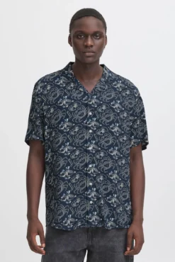 Camisa de manga curta Bhascot