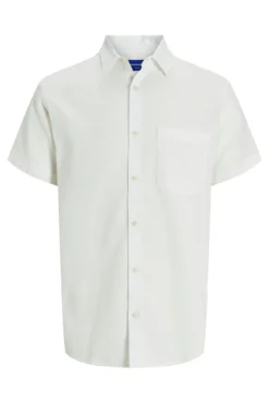 Camisa de manga curta com ajuste relaxado