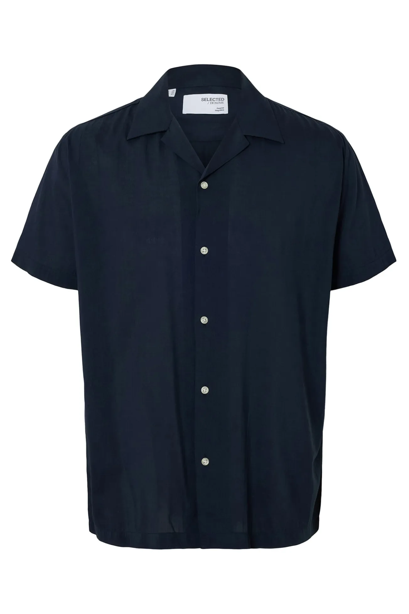 Camisa de manga curta de algodão orgânico