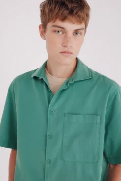 Camisa de manga curta Tencel