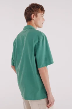 Camisa de manga curta Tencel