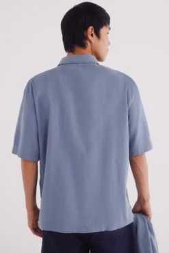 Camisa de manga curta Tencel