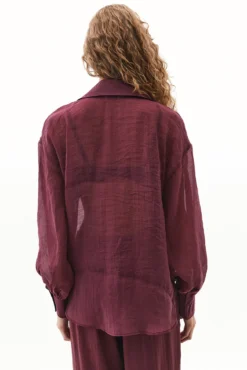 Camisa de mangas bufantes