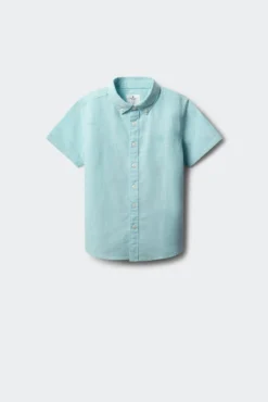Camisa de menino texturizada