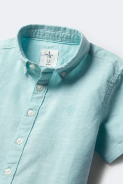 Camisa de menino texturizada