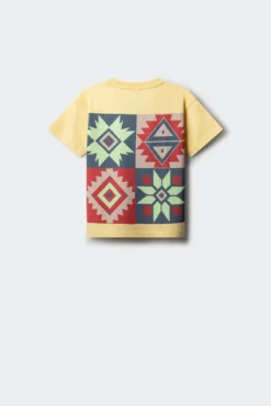 Camisa de mosaico Navajo para meninos