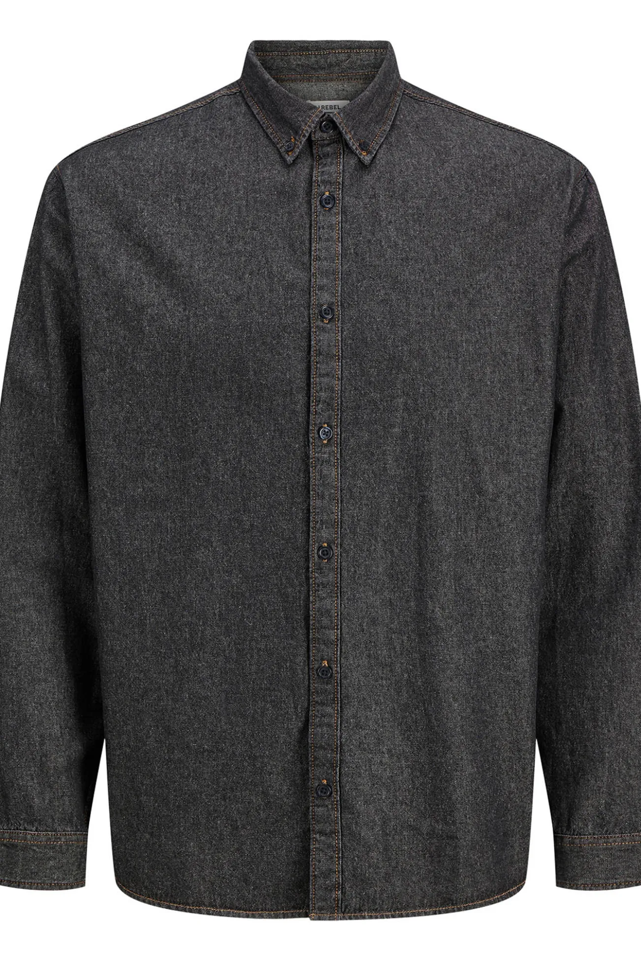 Camisa denim de corte regular