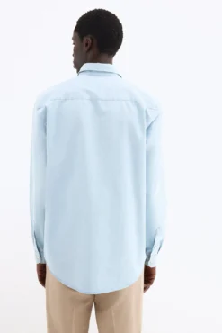 Camisa denim de tecido italiano