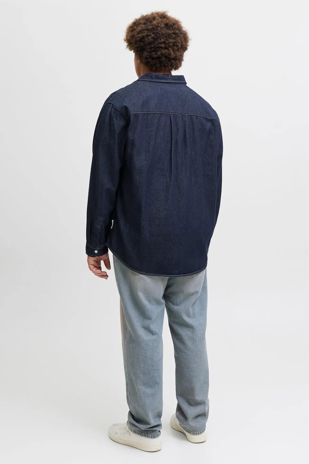 Camisa denim PLUS de corte regular
