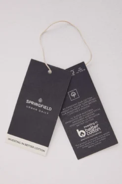 Camisa de popelina com micro estampa fácil de cuidar