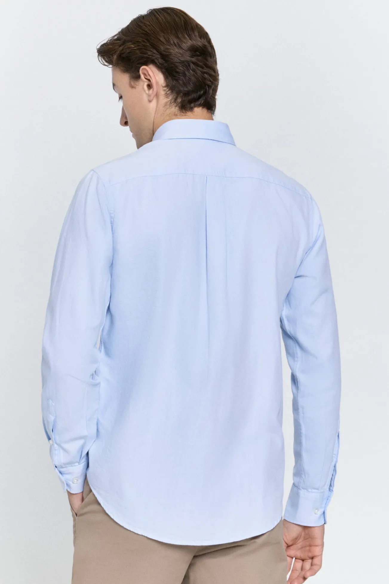Camisa de sarja com corte relaxado