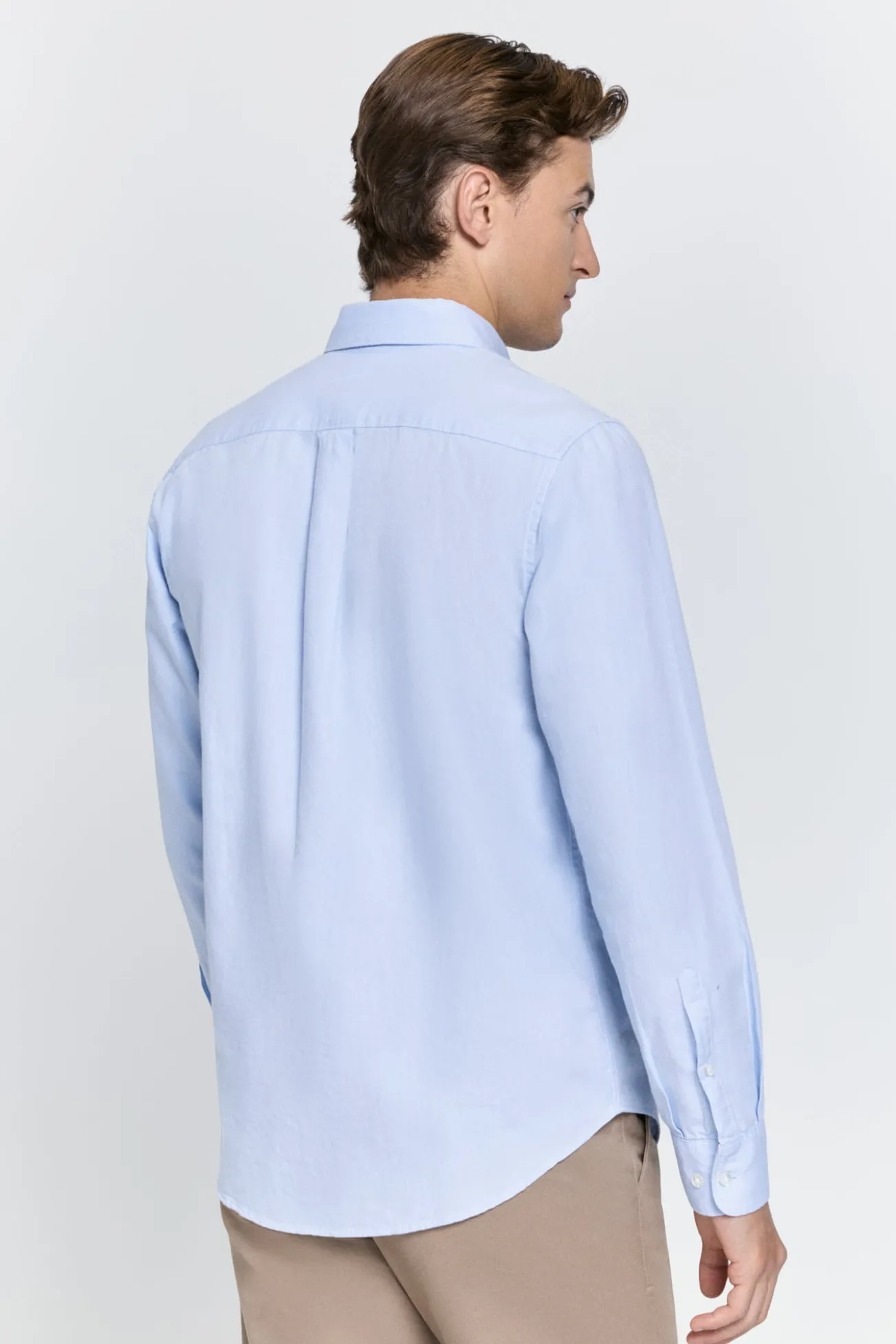 Camisa de sarja com corte relaxado