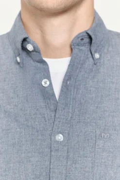 Camisa de sarja com corte relaxado