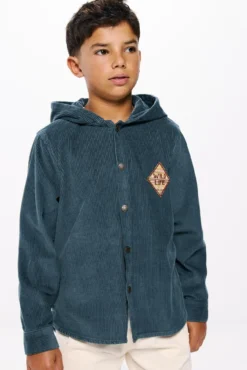 Camisa de veludo veludo menino