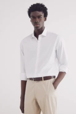 Camisa de vestir estrutura