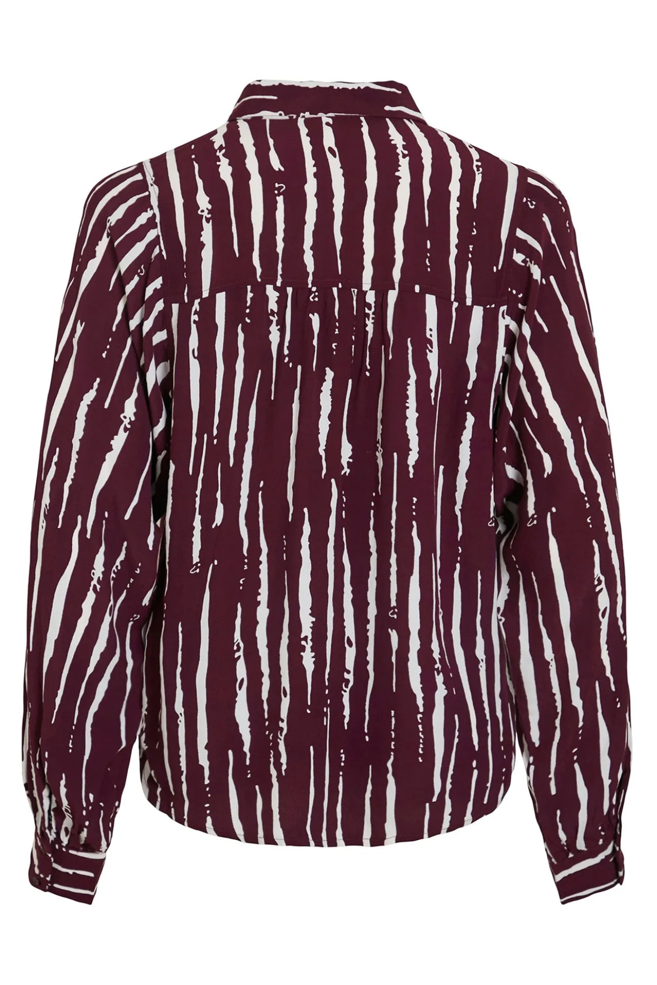 Camisa de viscose estampada