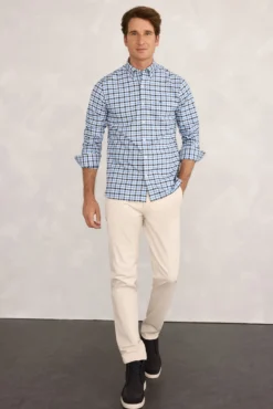 Camisa esportiva xadrez
