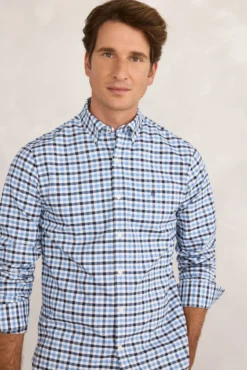 Camisa esportiva xadrez