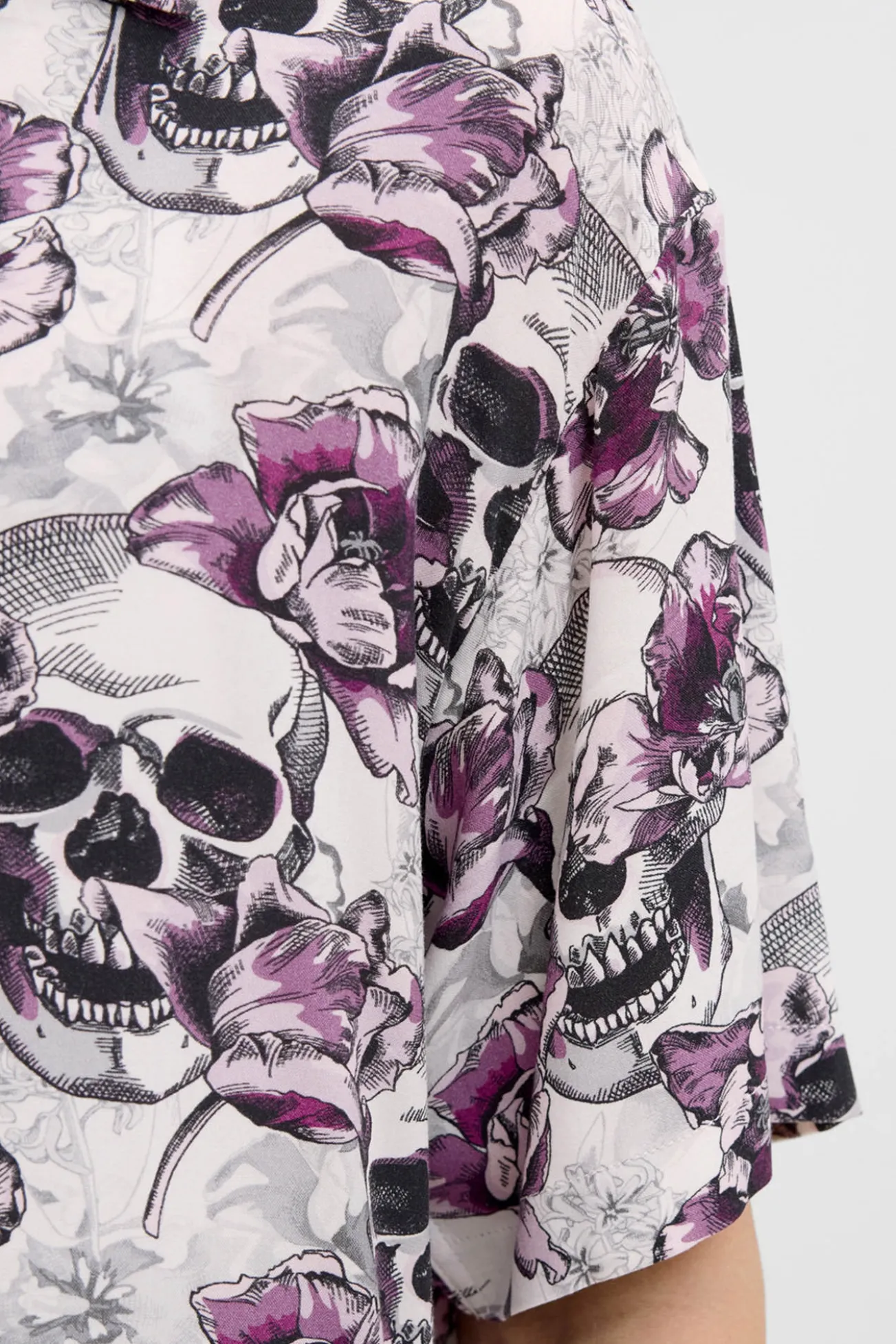 Camisa estampada com corte descontraído