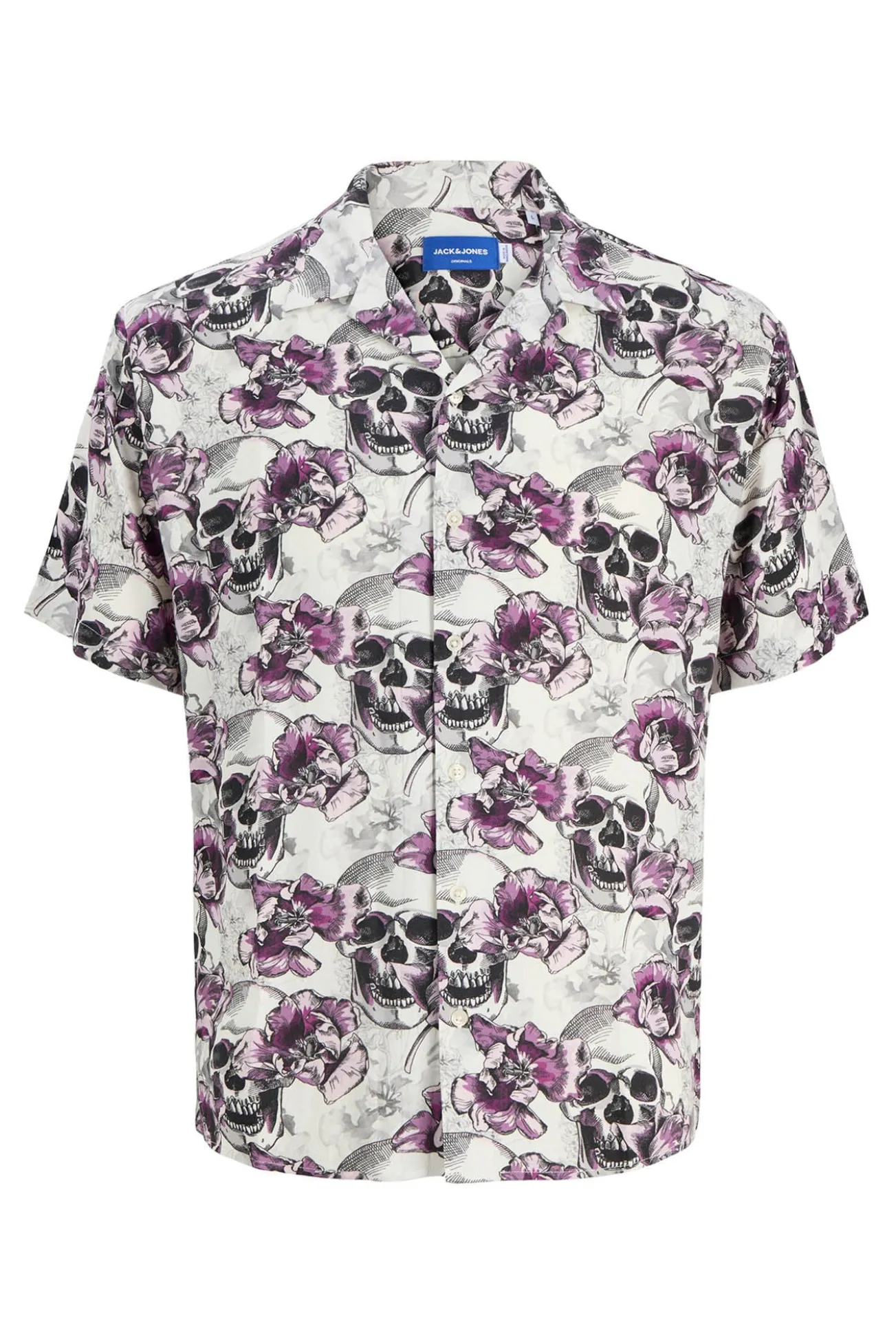 Camisa estampada com corte descontraído