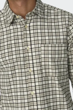 Camisa estampado quadrados