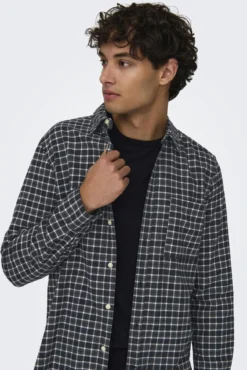 Camisa estampado quadrados