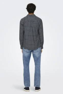Camisa estampado quadrados