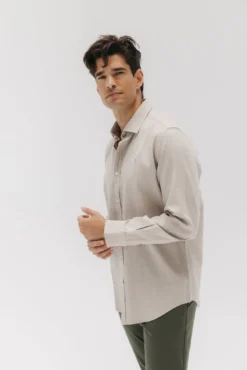 Camisa estruturada casual