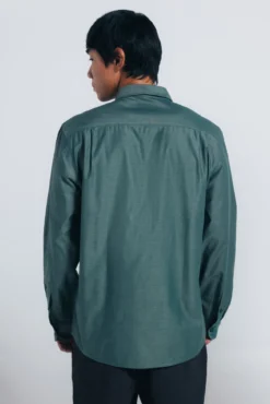 Camisa estruturada de fácil cuidado