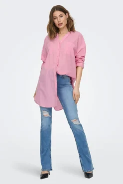 Camisa fluída