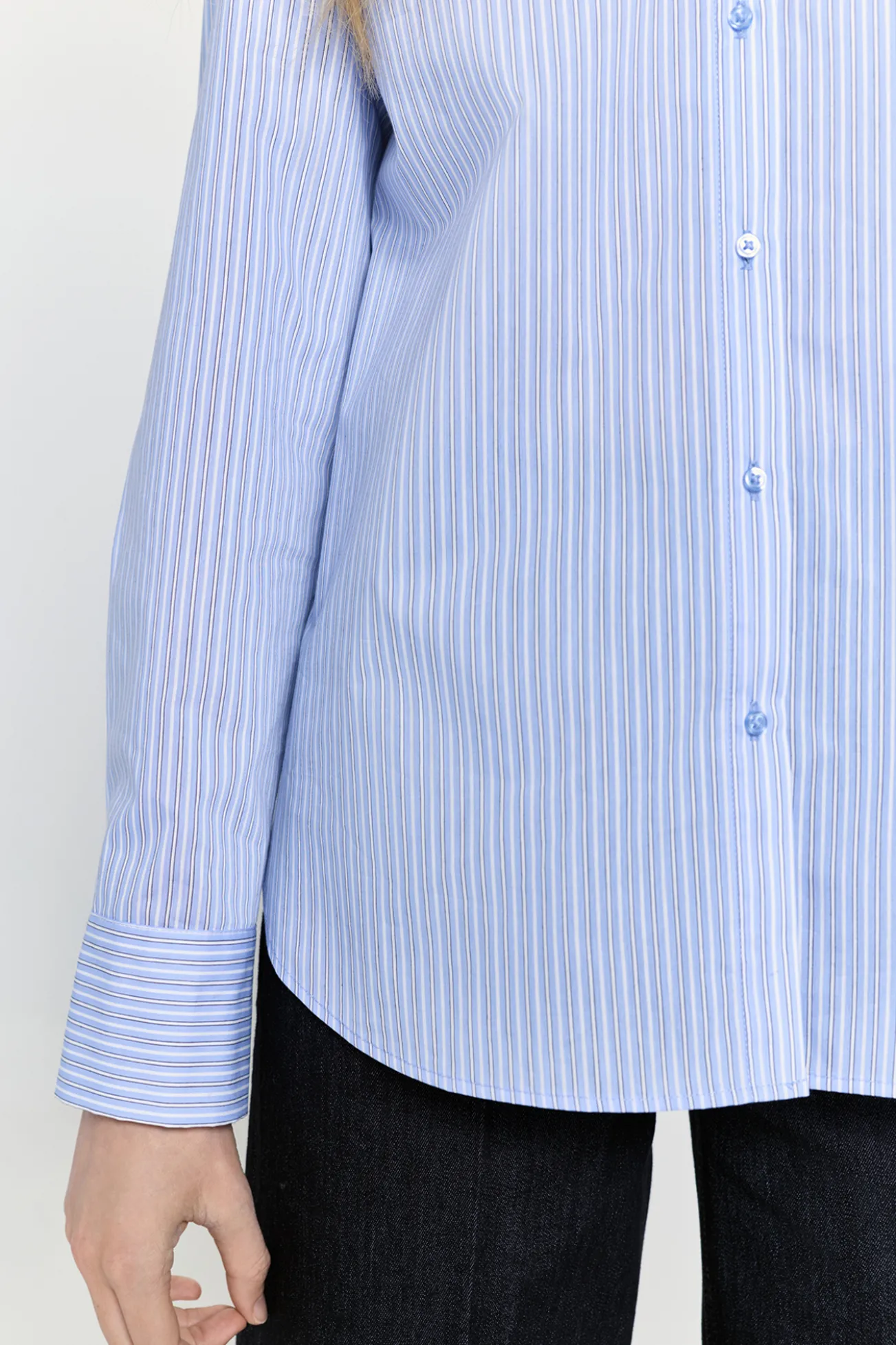 Camisa fluida riscas