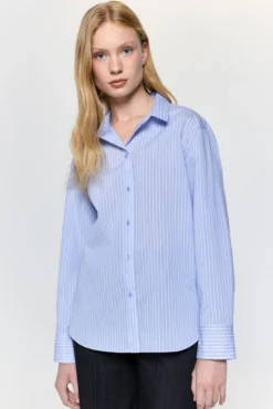 Camisa fluida riscas