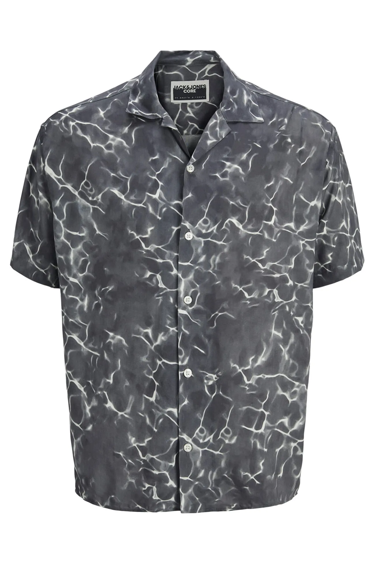 Camisa folgada estampada