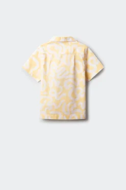 Camisa geométrica para meninos