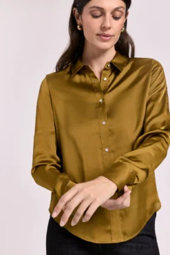 Camisa gola de camisa