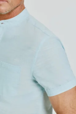 Camisa gola mao manga curta