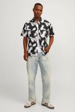 Camisa havaiana relaxed fit