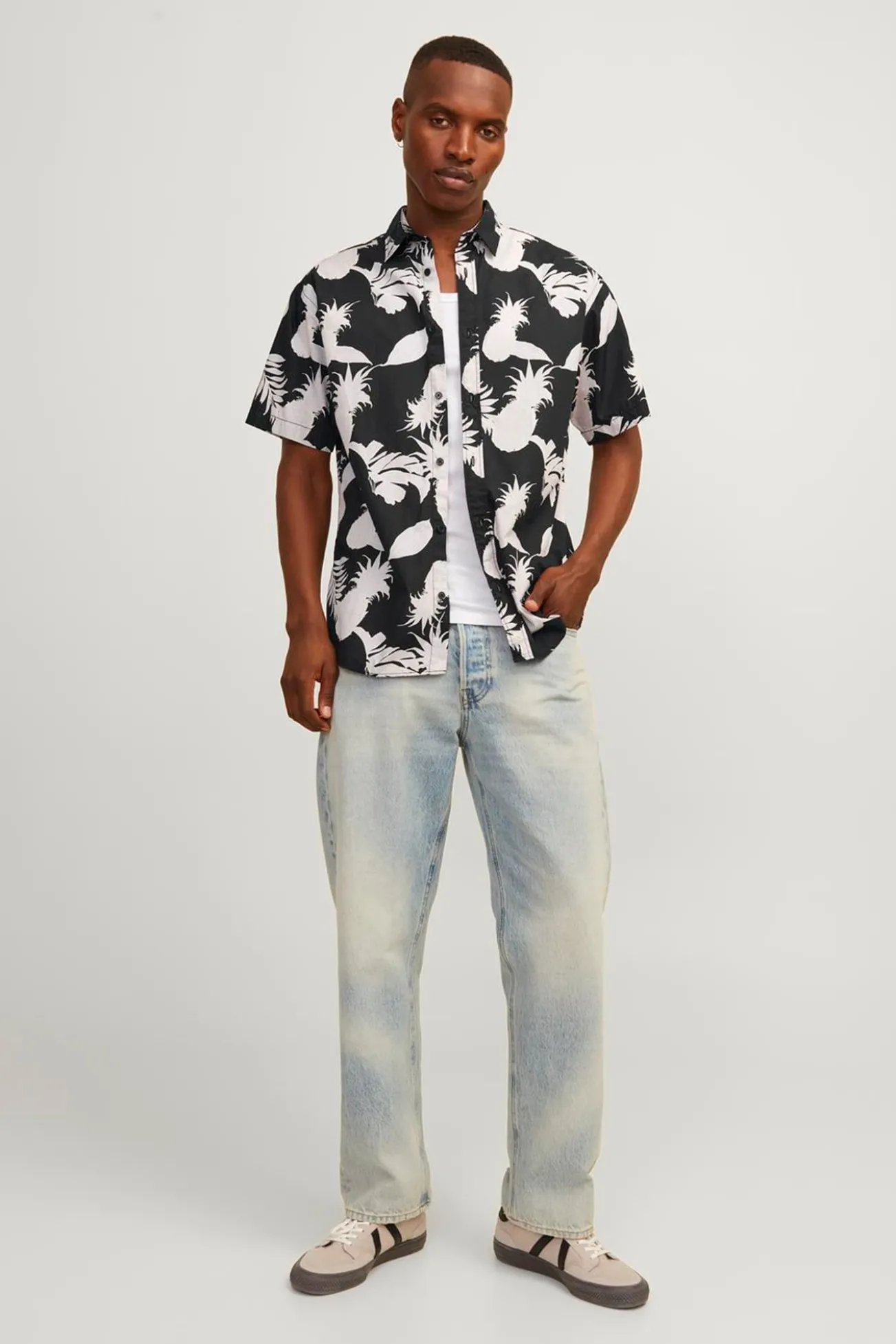 Camisa havaiana relaxed fit