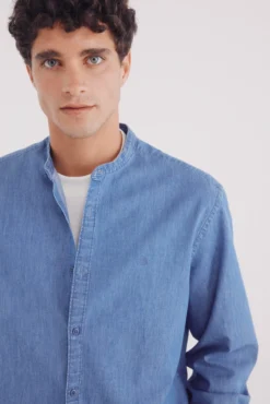 Camisa jeans mao