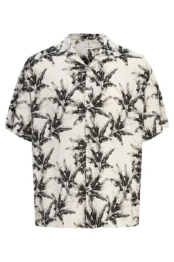 Camisa loose fit em viscose