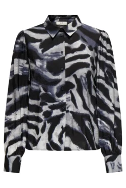Camisa manga comprida estampada