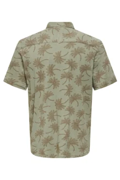 Camisa manga curta estampada