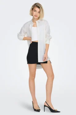 Camisa oversize manga comprida