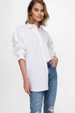 Camisa oversize manga comprida