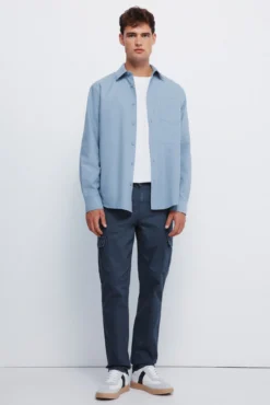 Camisa Oxford colorida