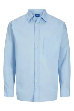 Camisa oxford com corte descontraído