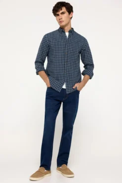 Camisa Oxford Cuadros